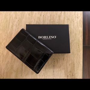 Borlino Leather Business/Credit Card Case